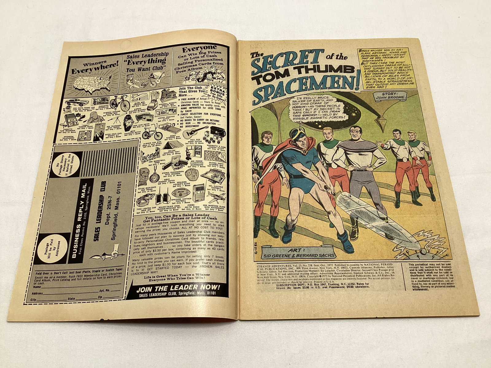 Strange Adventures 238 DC Comic Book - 6
