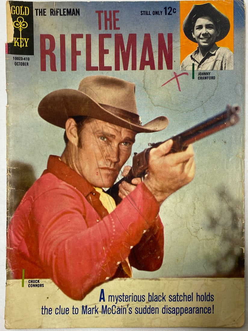 The Rifleman 20 Gold Key Comic Book: 1964, please preview and see all photos for this lot