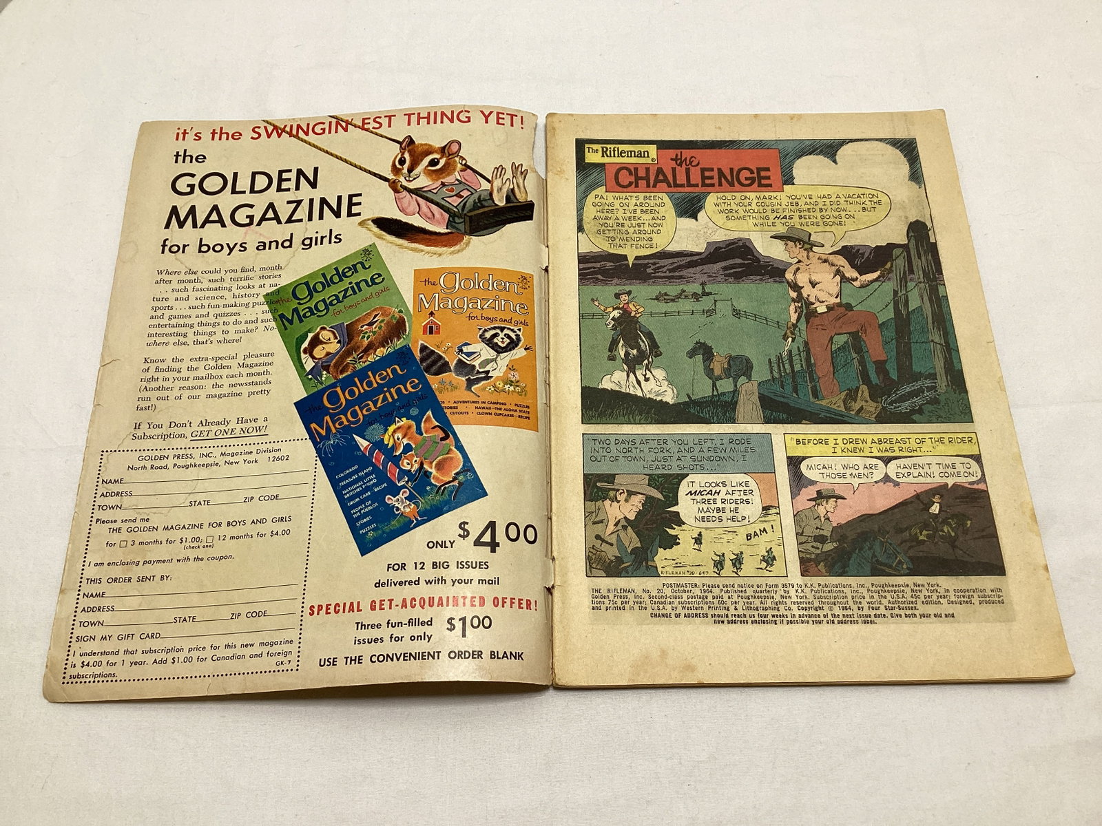 The Rifleman 20 Gold Key Comic Book - 6