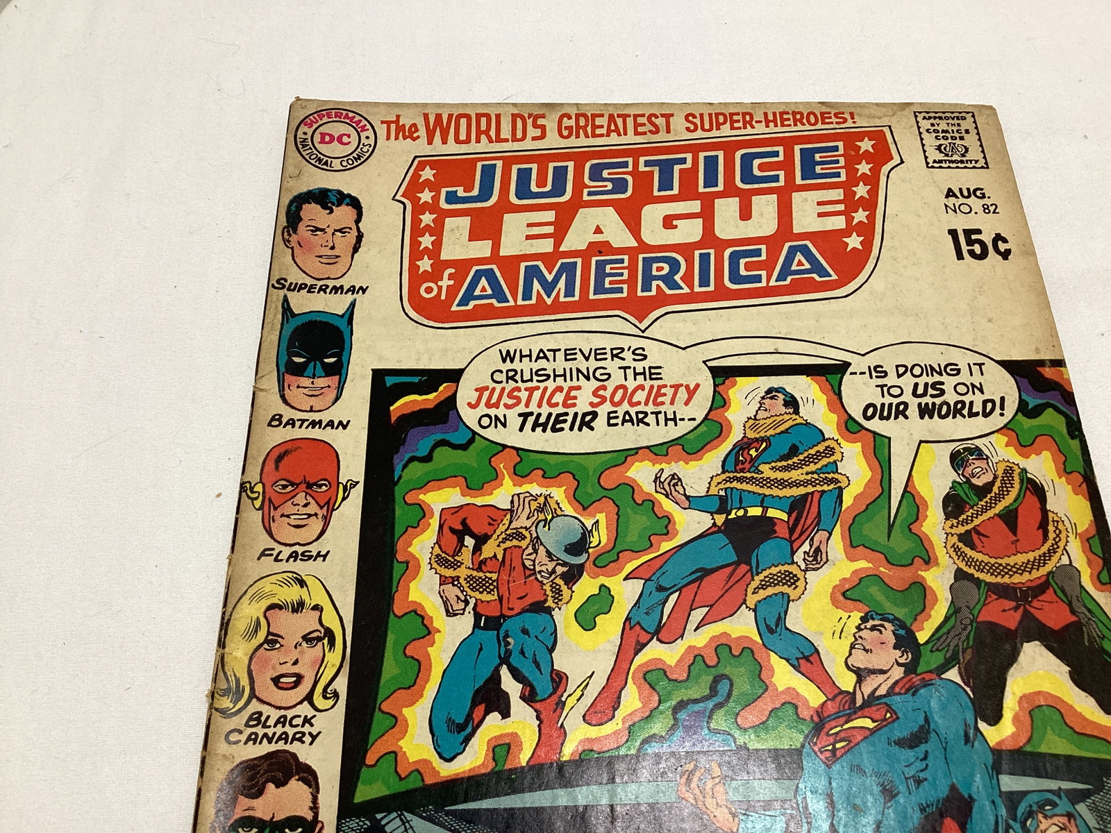 Justice League of America 82 DC Comic Book - 2