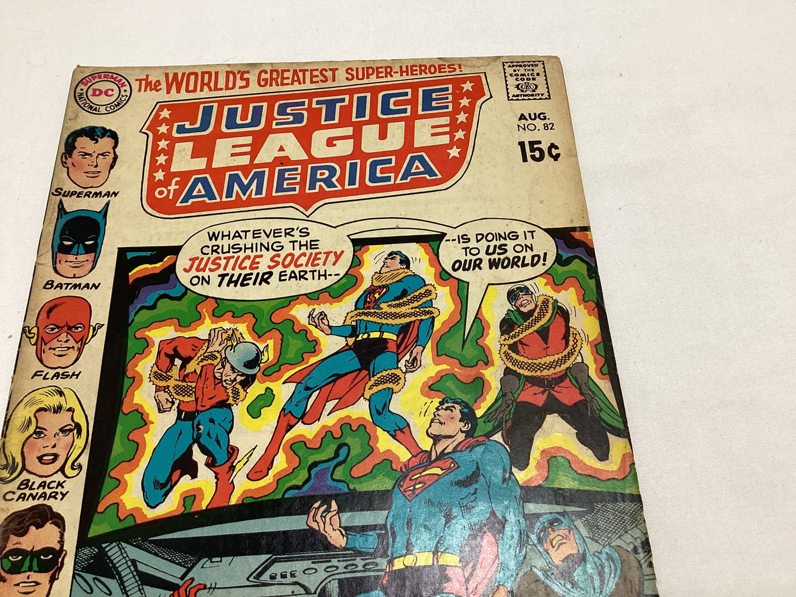 Justice League of America 82 DC Comic Book - 3