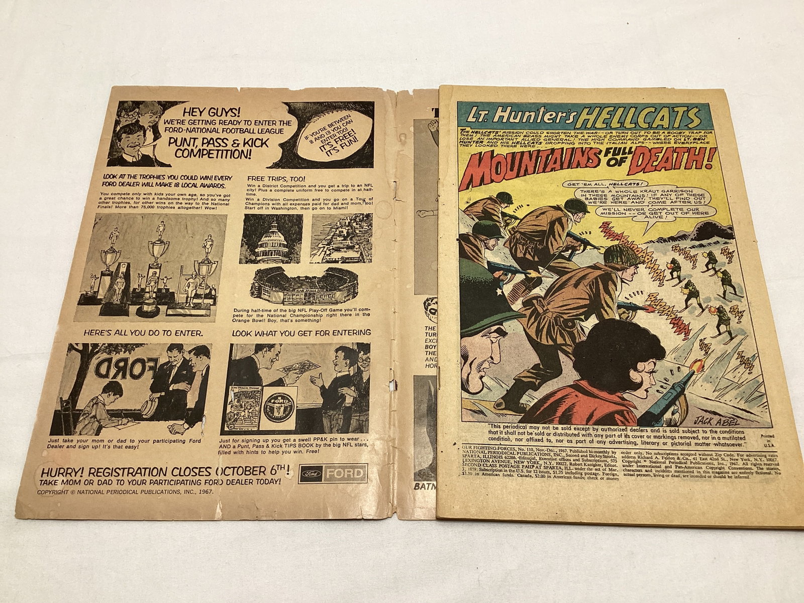 Our Fighting Forces 110 DC Comic Book - 6