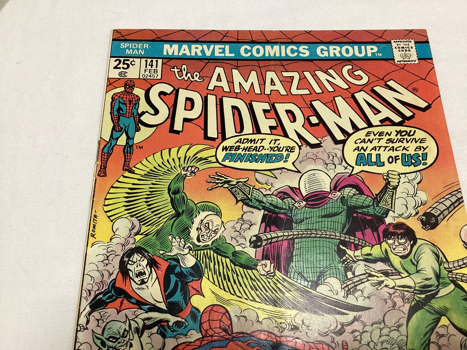 Amazing Spider-Man 141 Marvel Comic Book - 2