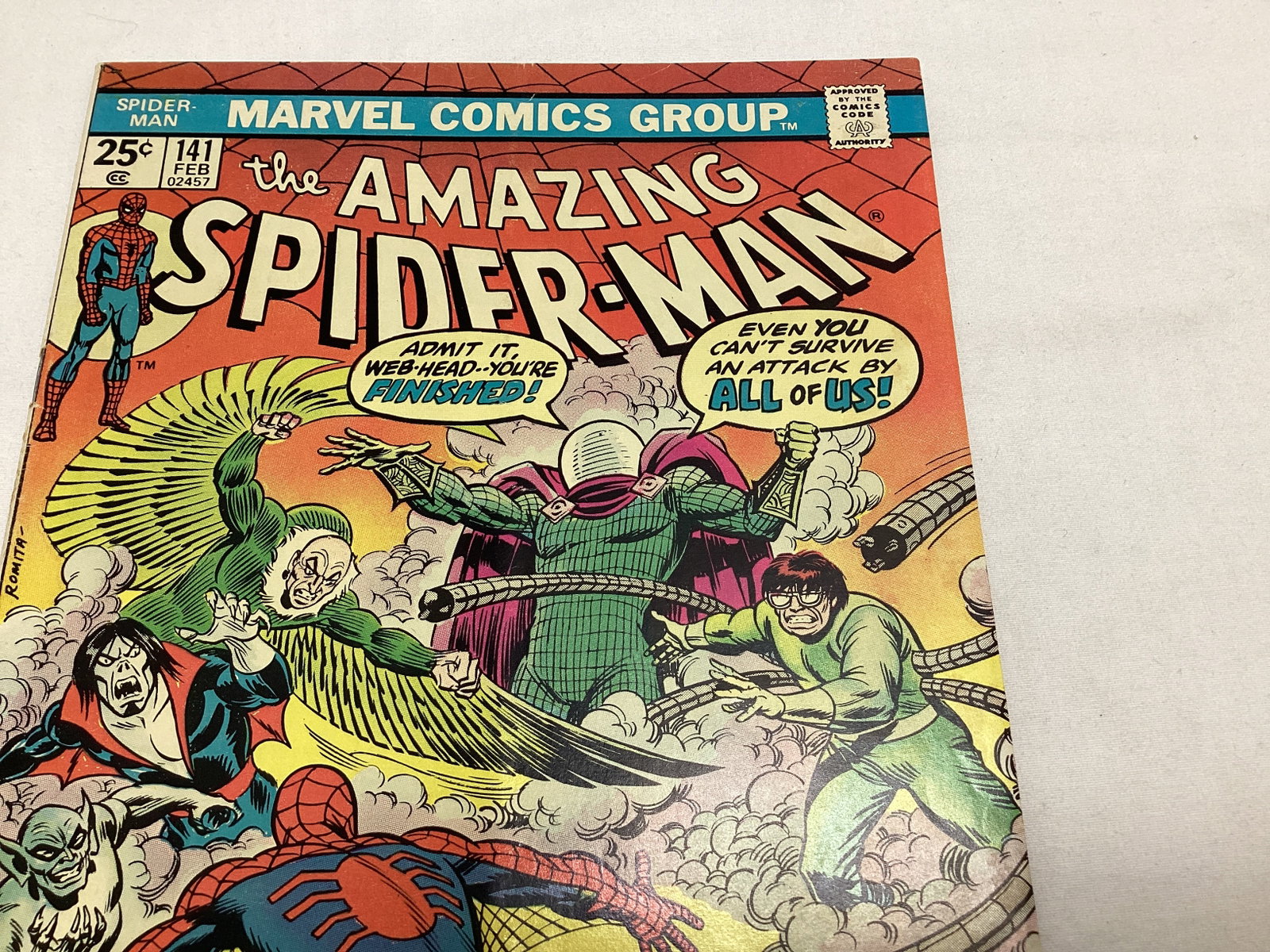 Amazing Spider-Man 141 Marvel Comic Book - 3