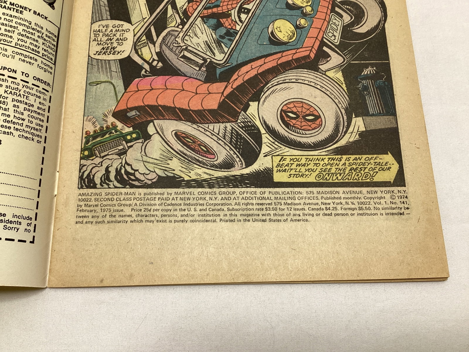 Amazing Spider-Man 141 Marvel Comic Book - 7