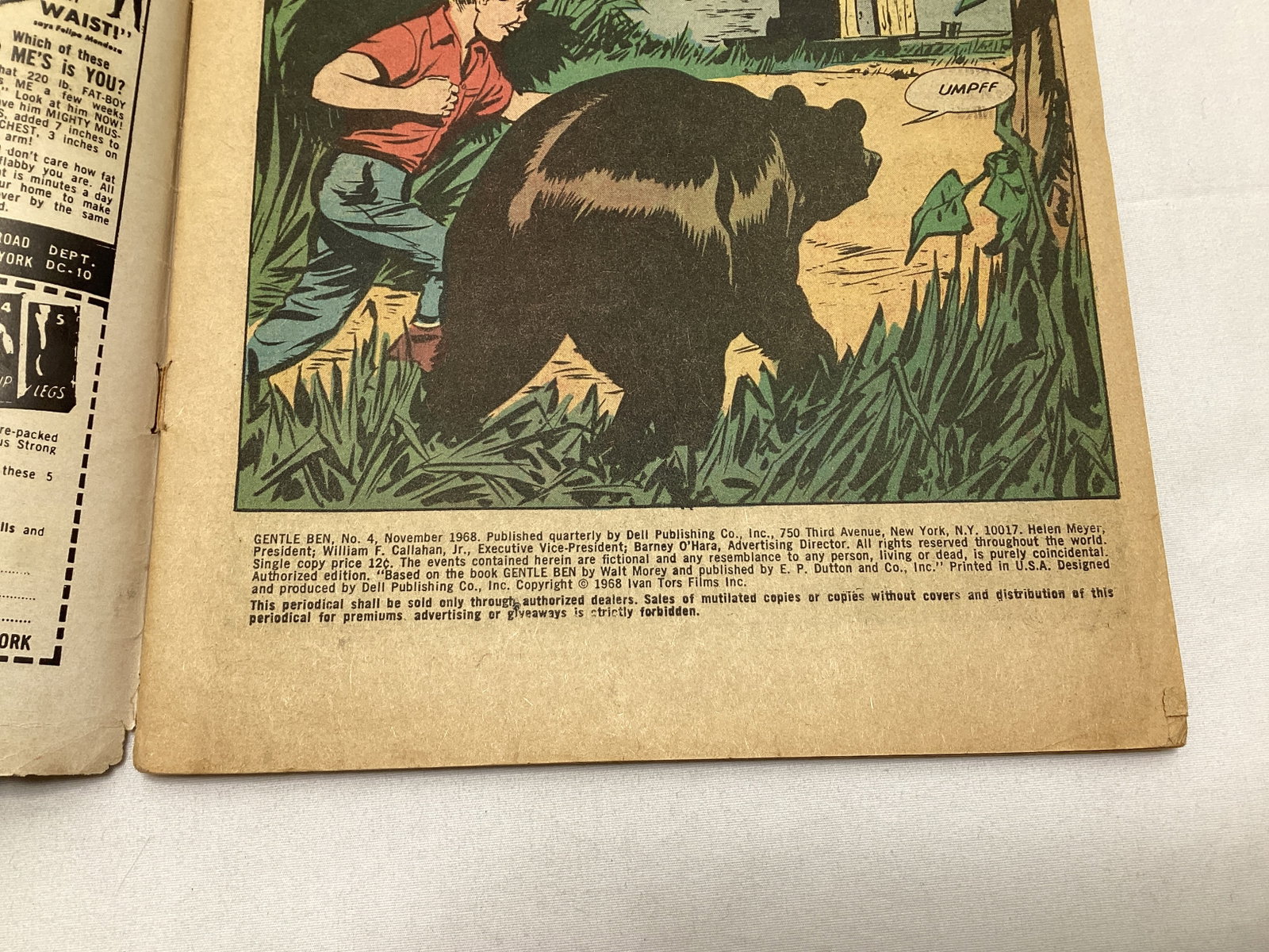 Gentle Ben 4 Dell Comic Book - 7