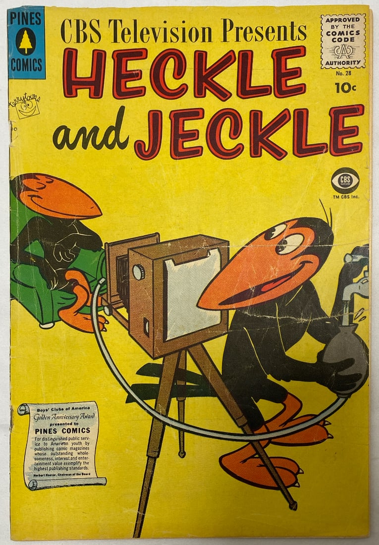 Heckle and Jeckle 28 Pines Comic Book: please preview and see all photos for this lot