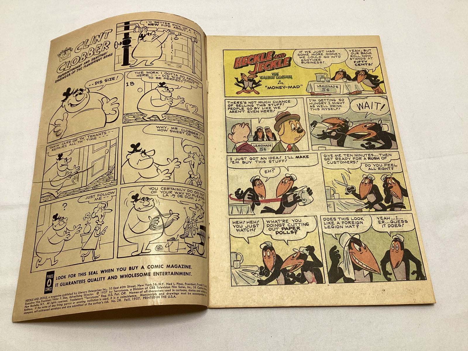 Heckle and Jeckle 28 Pines Comic Book - 6