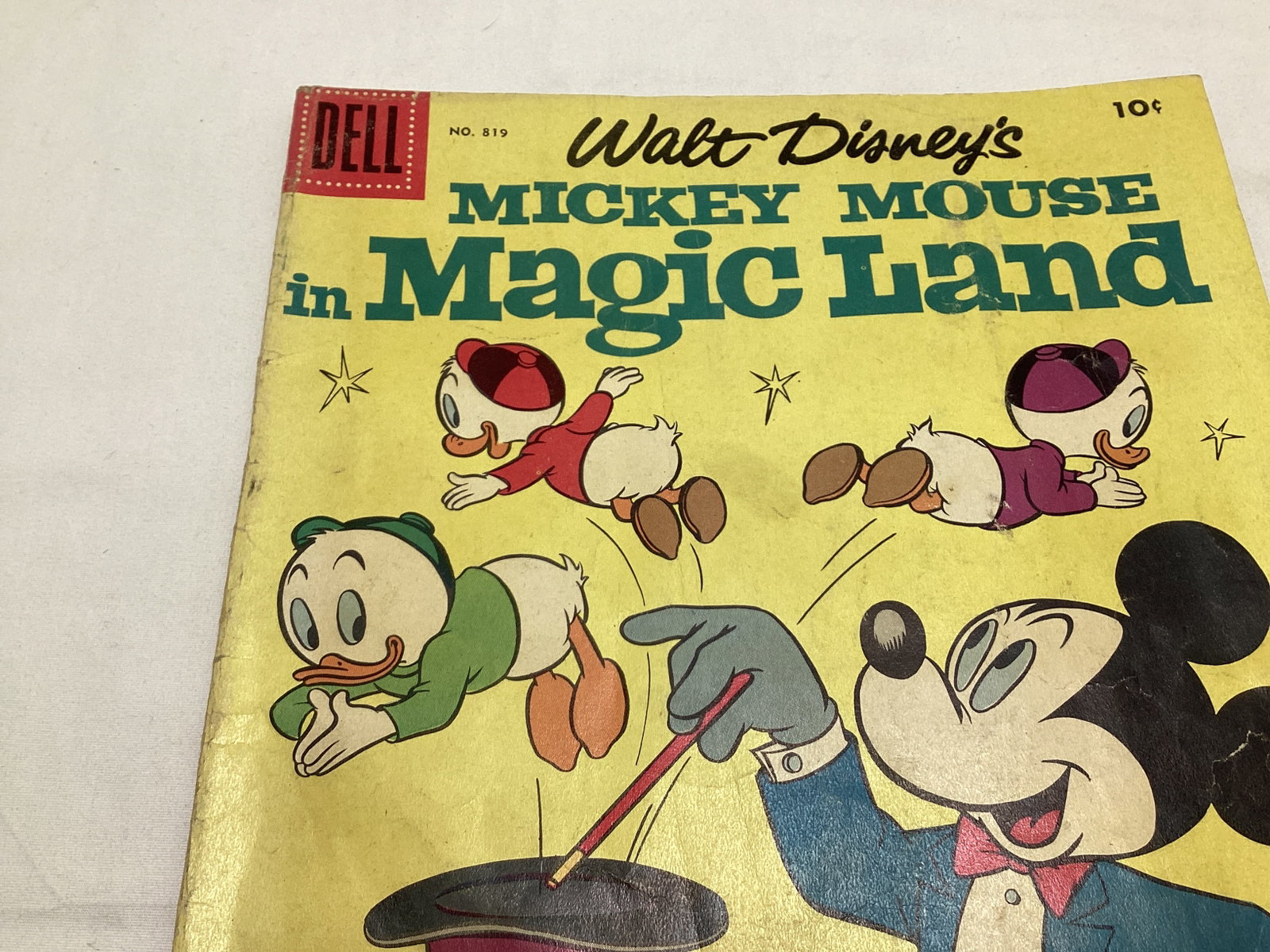 Four Color 819 Mickey Mouse in Magic Land Dell Comic Book - 2