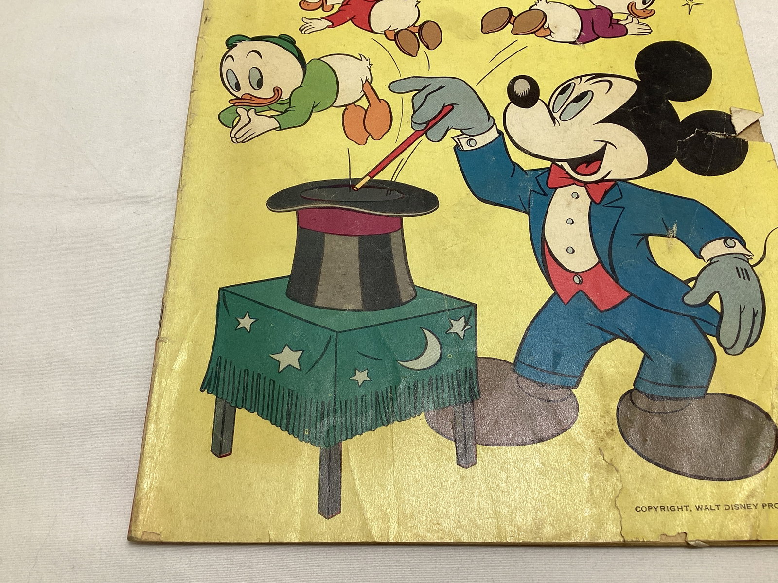 Four Color 819 Mickey Mouse in Magic Land Dell Comic Book - 4