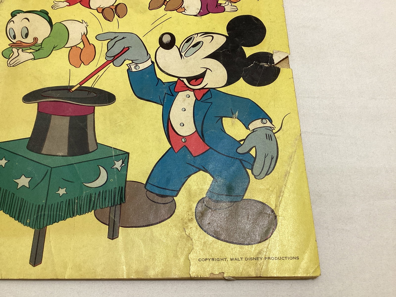 Four Color 819 Mickey Mouse in Magic Land Dell Comic Book - 5
