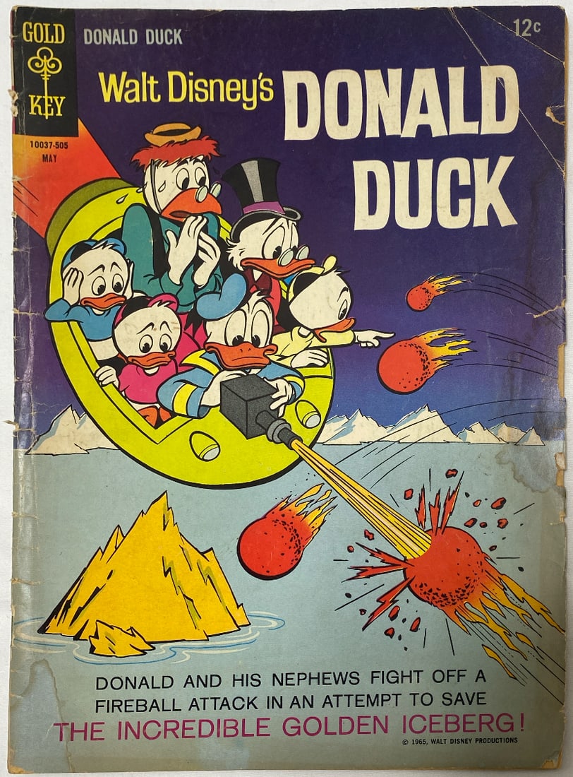 Walt Disney's Donald Duck 41 Gold Key Comic Book: 1965, please preview and see all photos for this lot