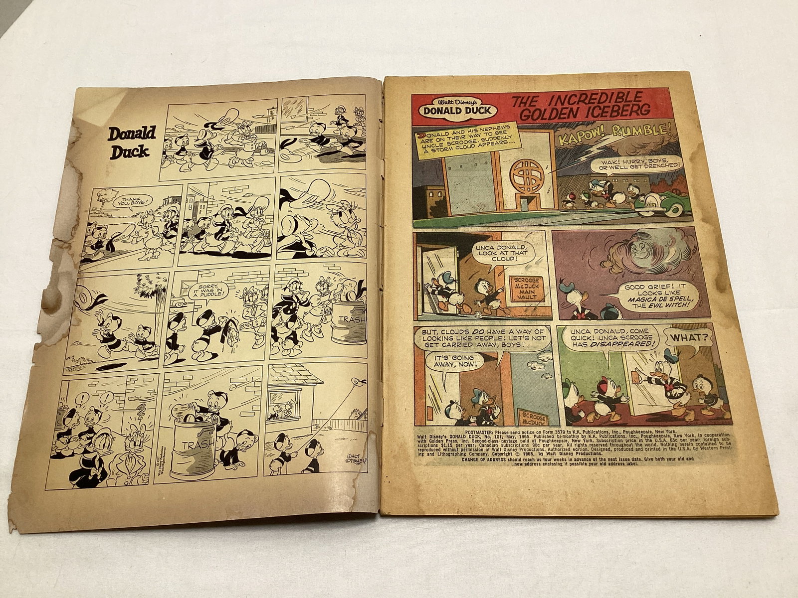 Walt Disney's Donald Duck 41 Gold Key Comic Book - 6