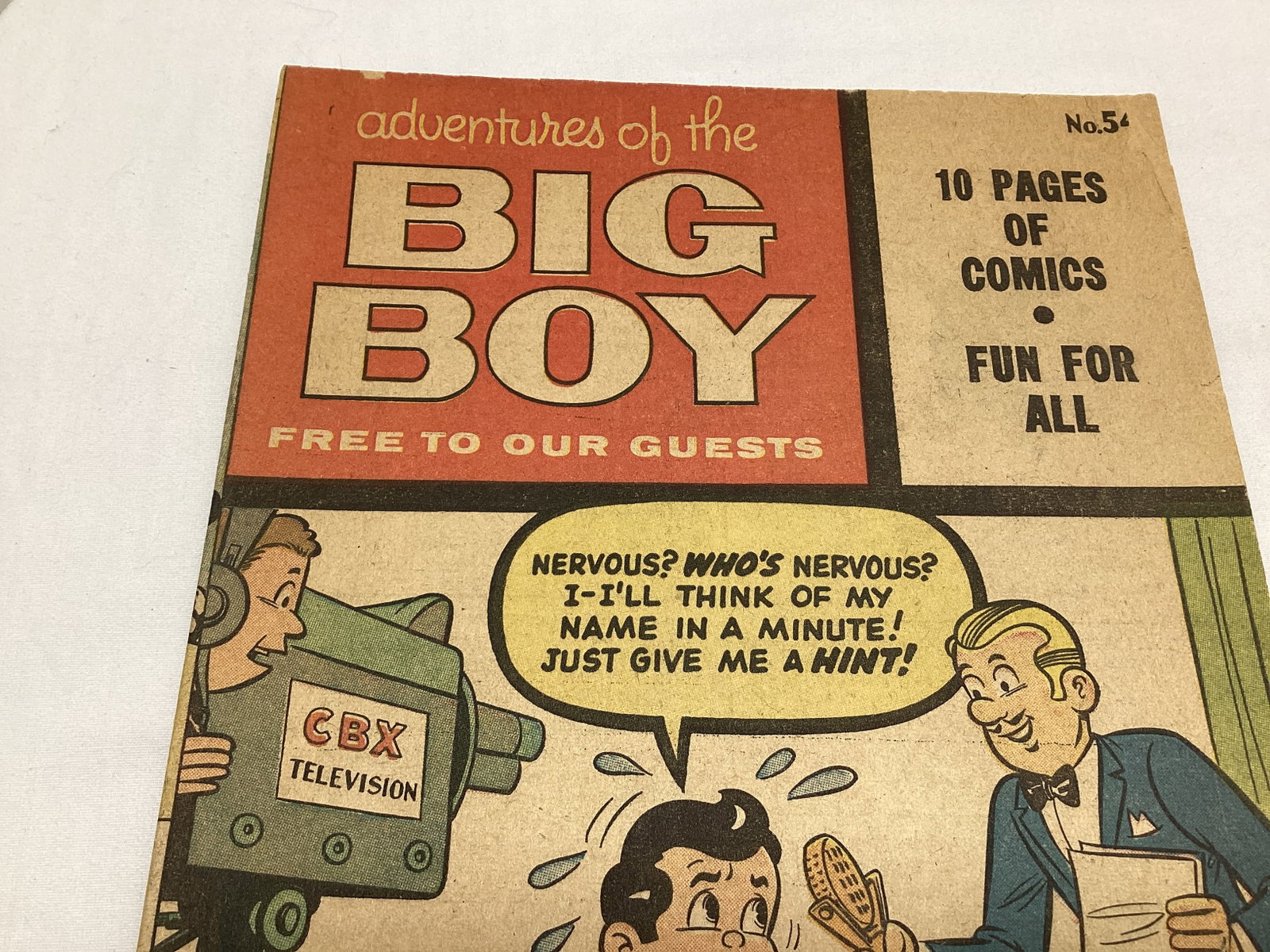 Adventures of the Big Boy 54 Comic Book - 2