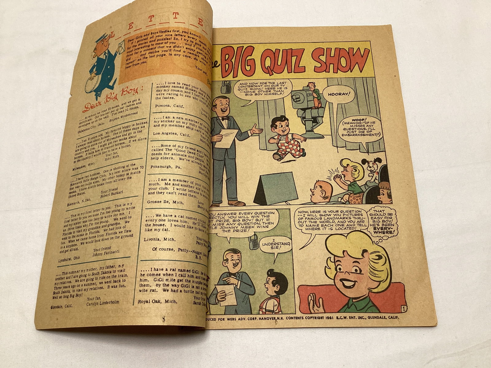 Adventures of the Big Boy 54 Comic Book - 6
