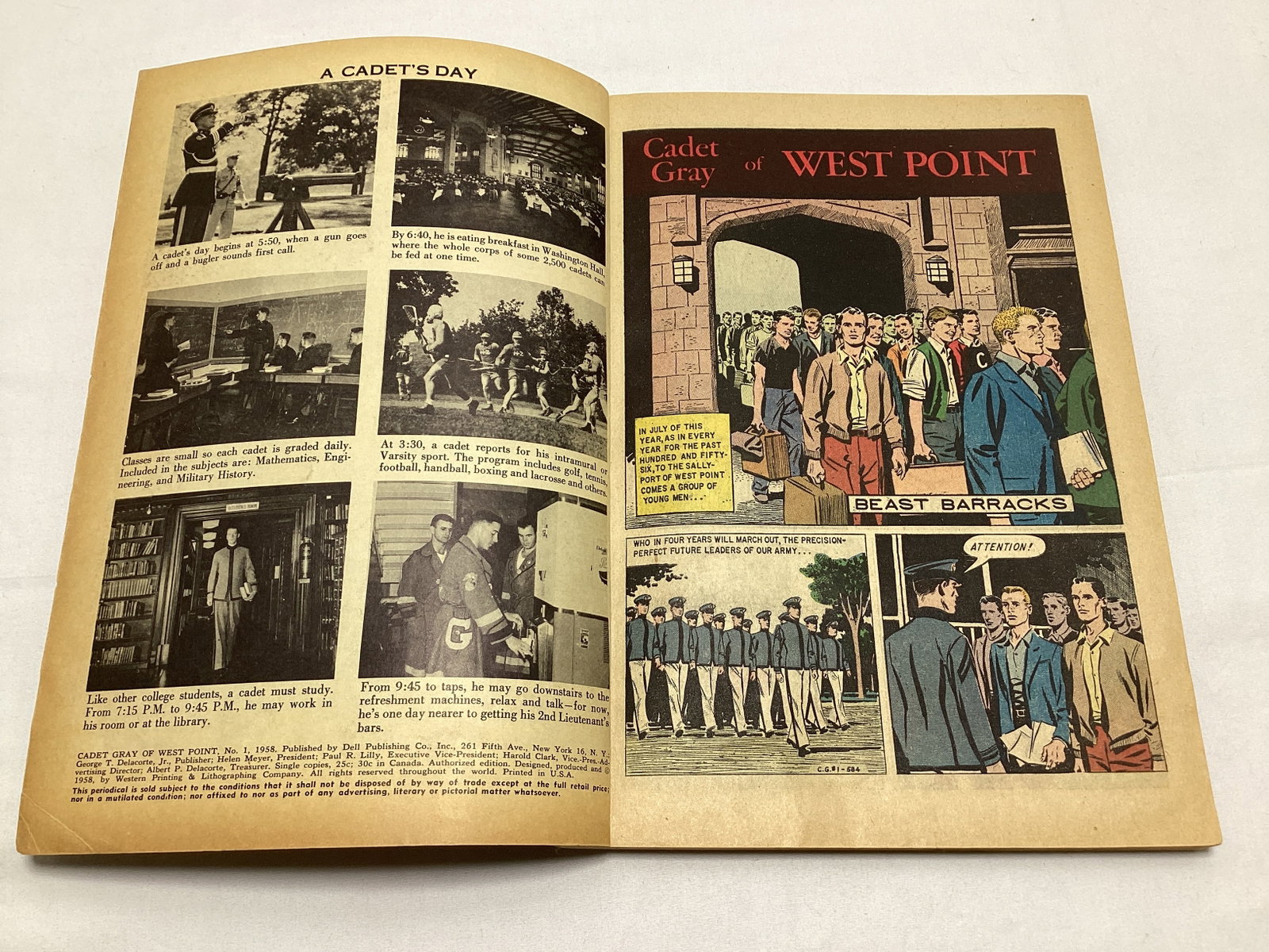 Cadet Gray of West Point 1 Dell Comic Book - 6