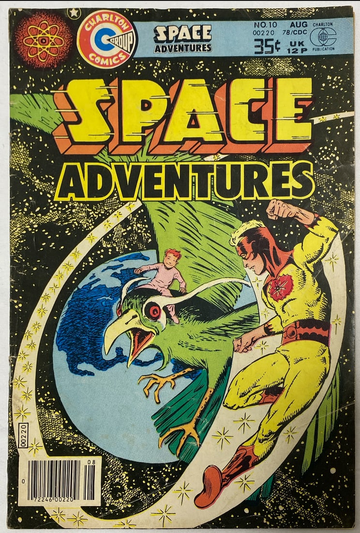 Space Adventures 10 Charlton Comic Book: 1978, please preview and see all photos for this lot