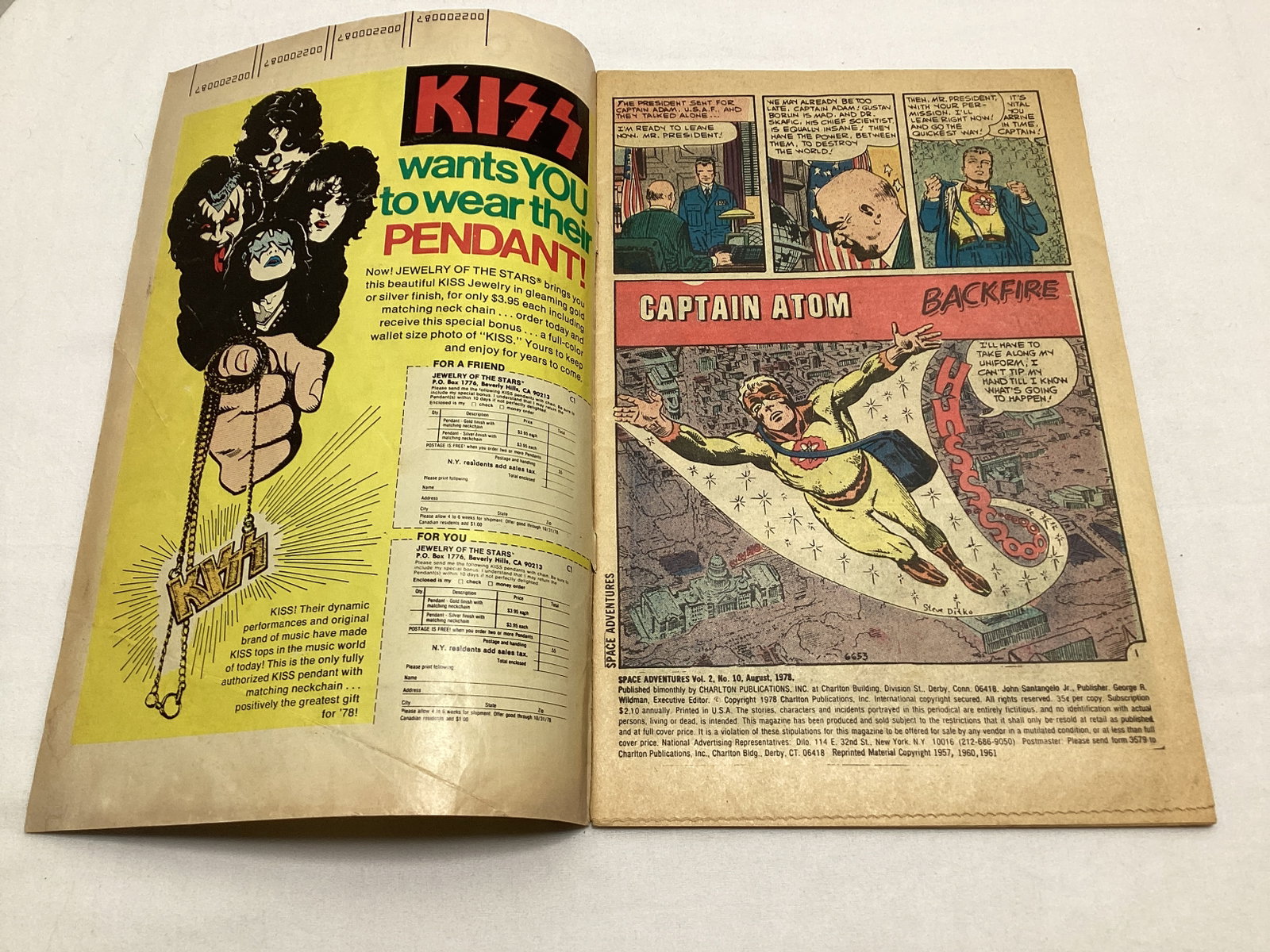 Space Adventures 10 Charlton Comic Book - 6