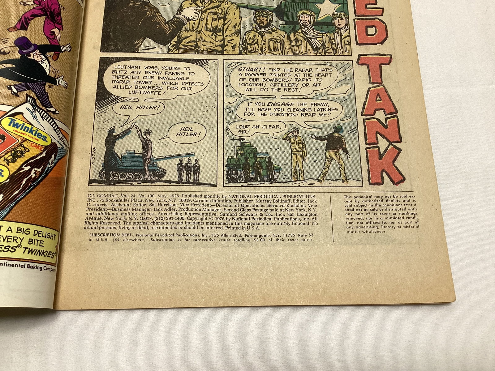 GI Combat 190 DC Comic Book - 7