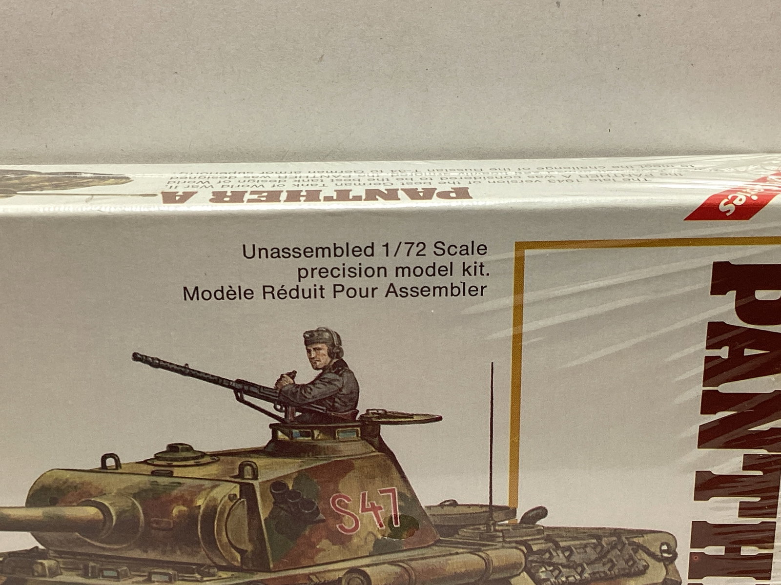 Three Aurora Panther A German WWII Tank Sealed 1:72 Scale Model Kits - 3