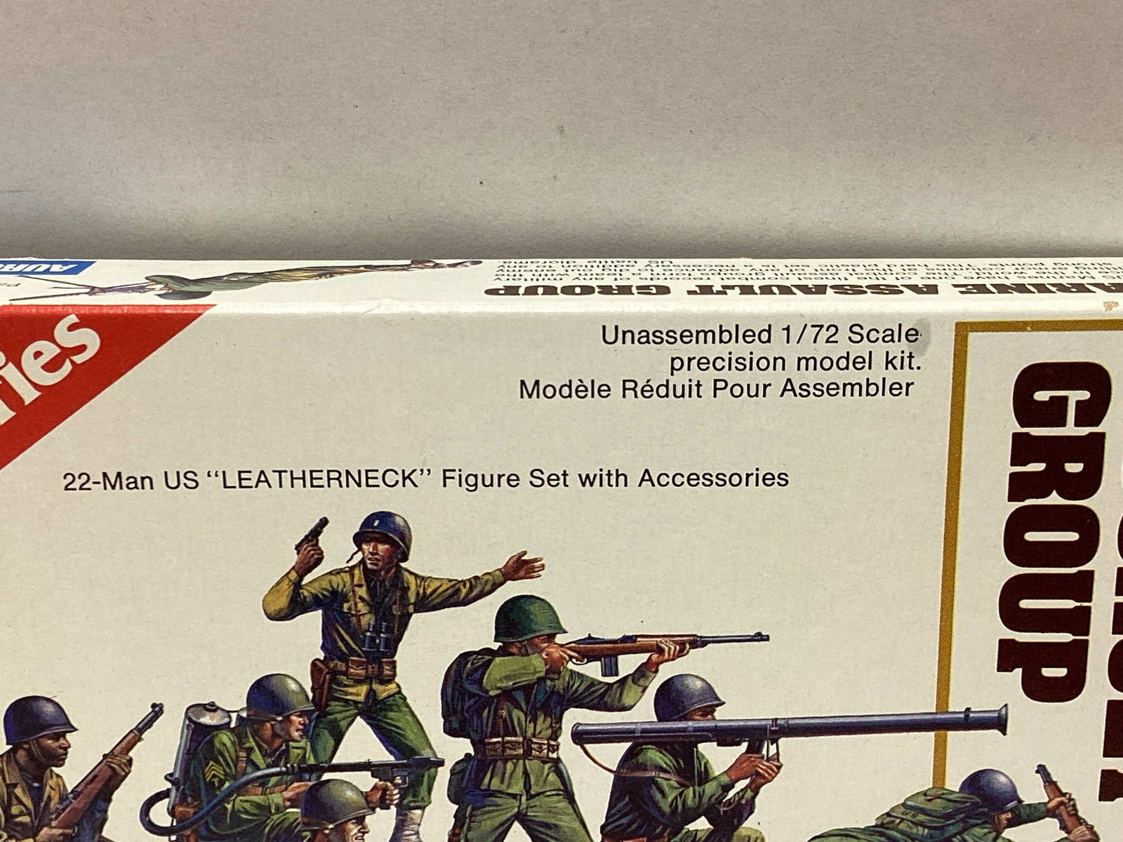 Five Aurora ESCI Prestige Series Marine Assault Group 1:72 Scale Model Kits - 3