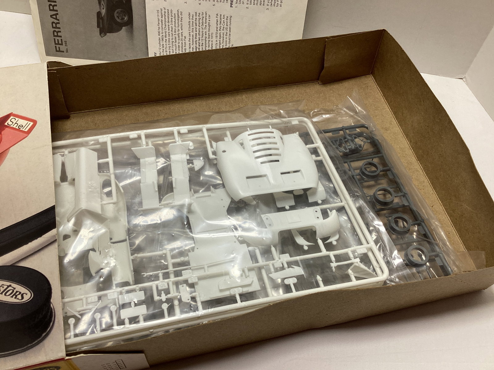 Testors Ferrari 512S 1:24 Scale Model Kit - 4