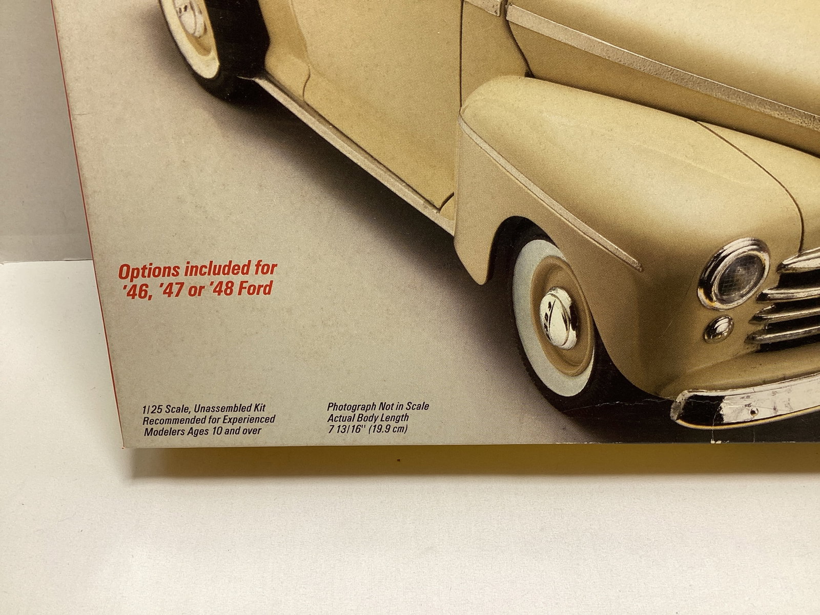 Testors 1948 Ford Convertible 1:25 Scale Model Kit - 3