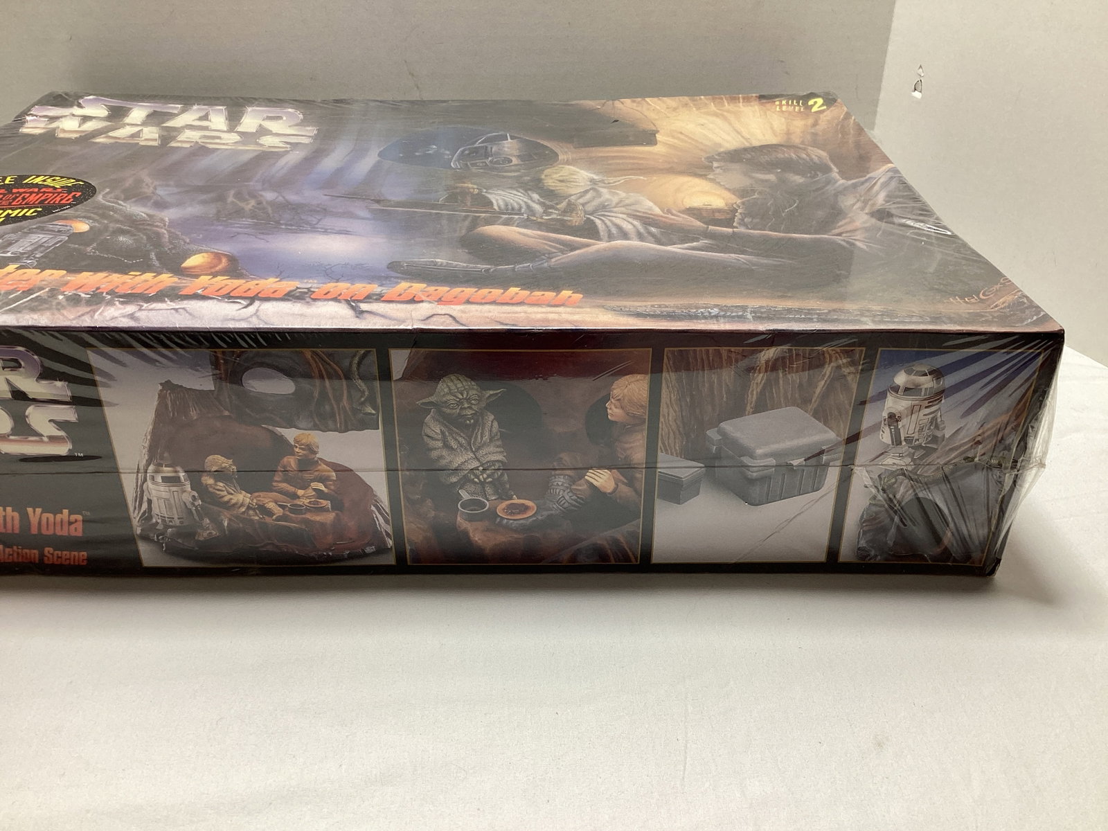 AMT ERTL Star Wars Encounter with Yoda on Dagobah Action Scene Sealed - 4