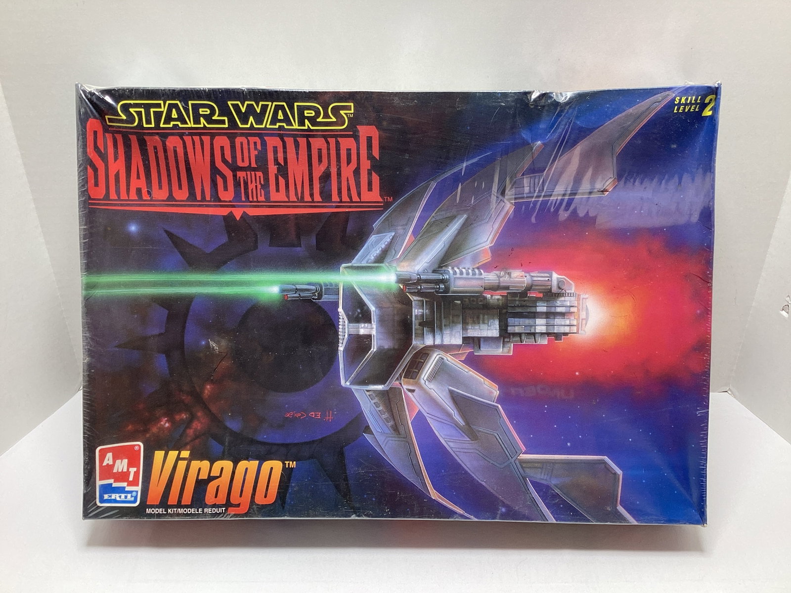 AMT ERTL Star Wars Shadows of the Empire Virago Sealed Model Kit: .