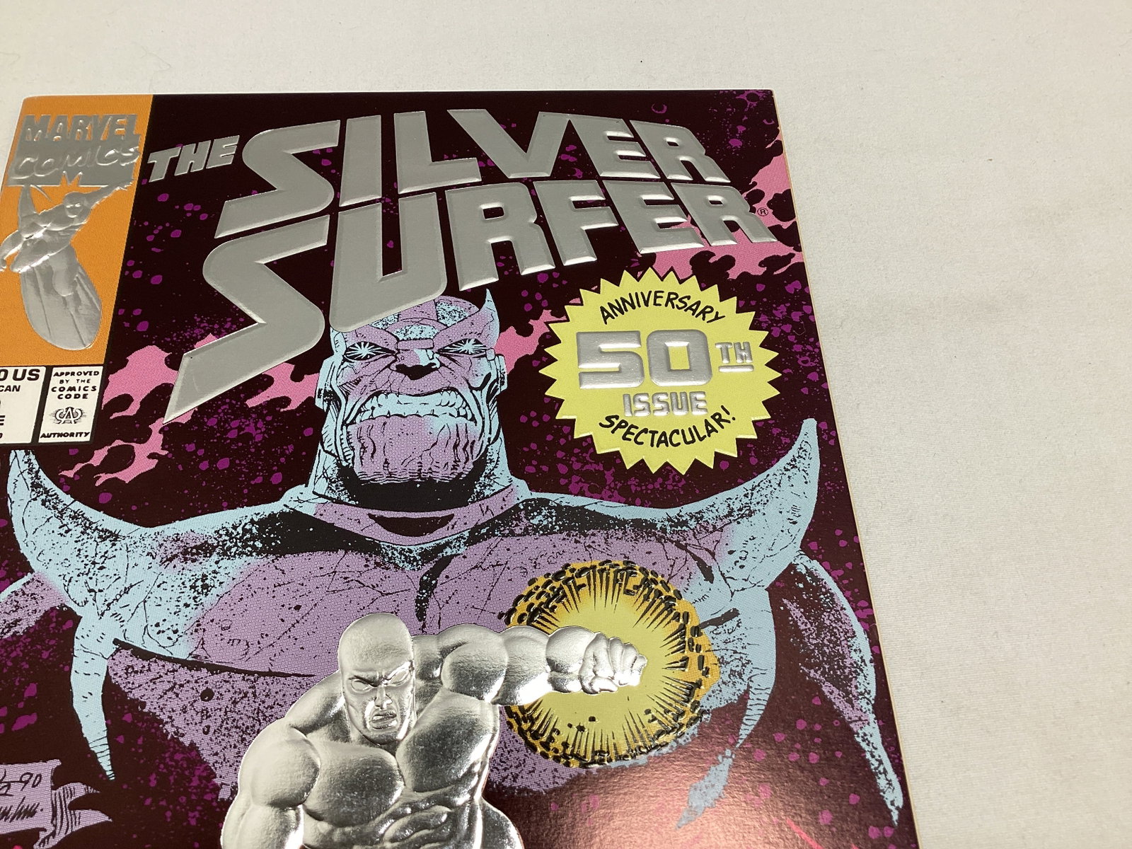 Silver Surfer 50 Marvel Comic Book - 3