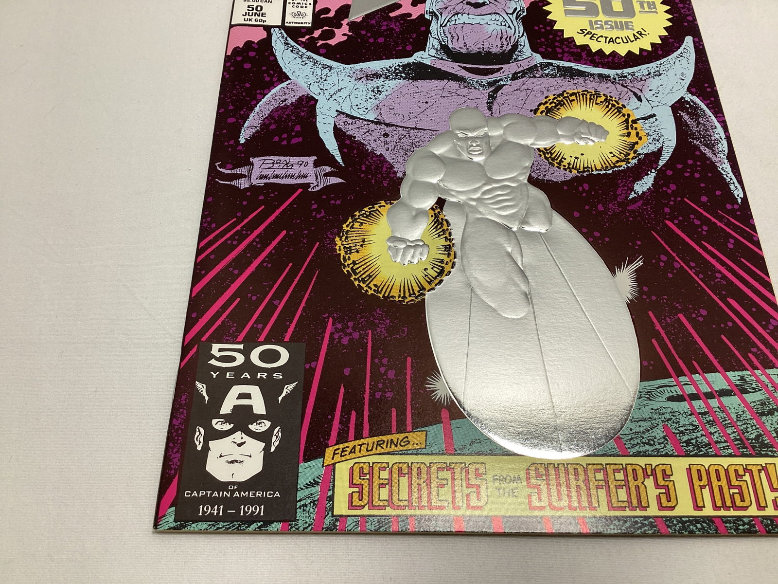Silver Surfer 50 Marvel Comic Book - 4