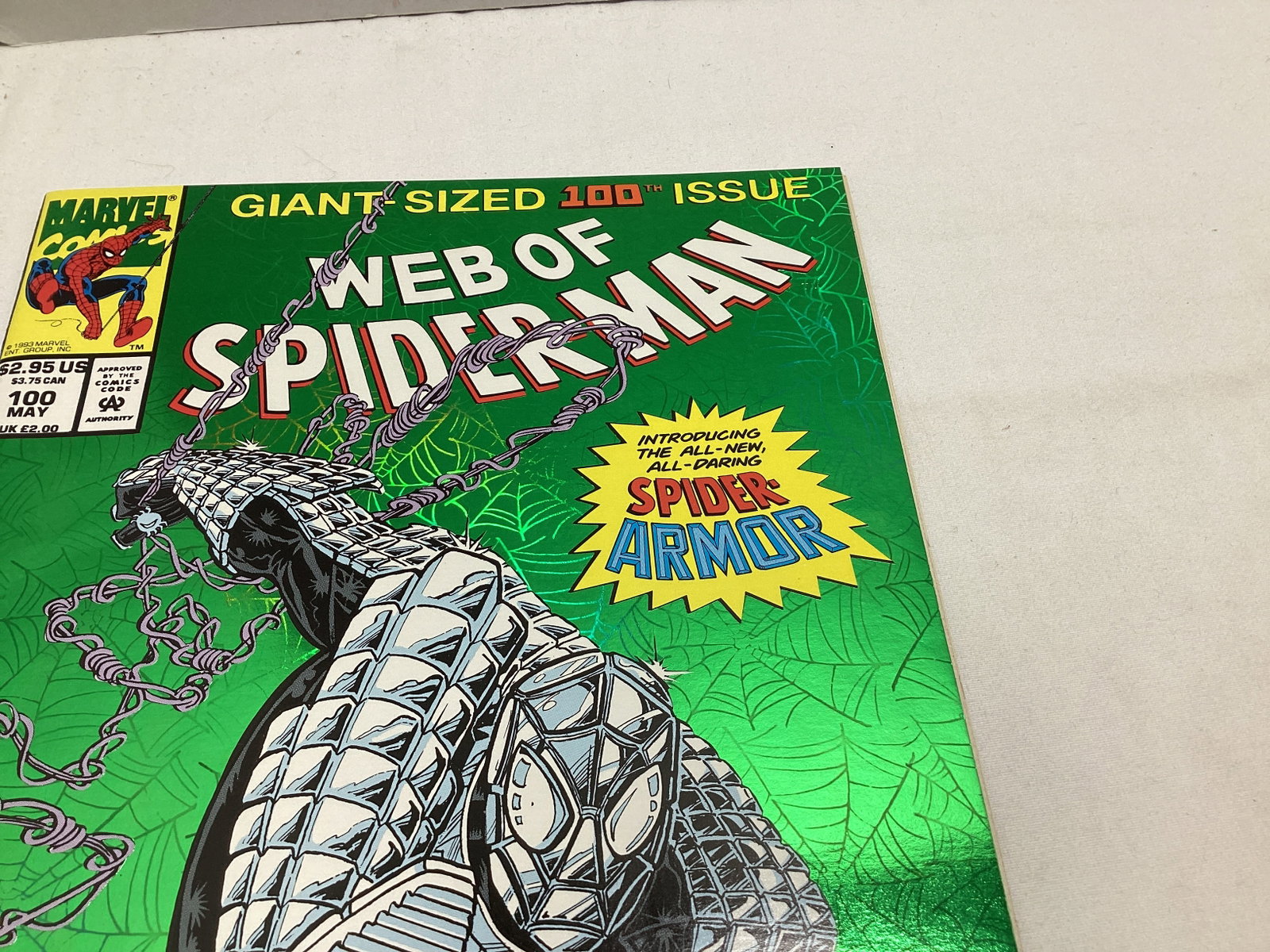 Web of Spider-Man 100 Marvel Comic Book - 3