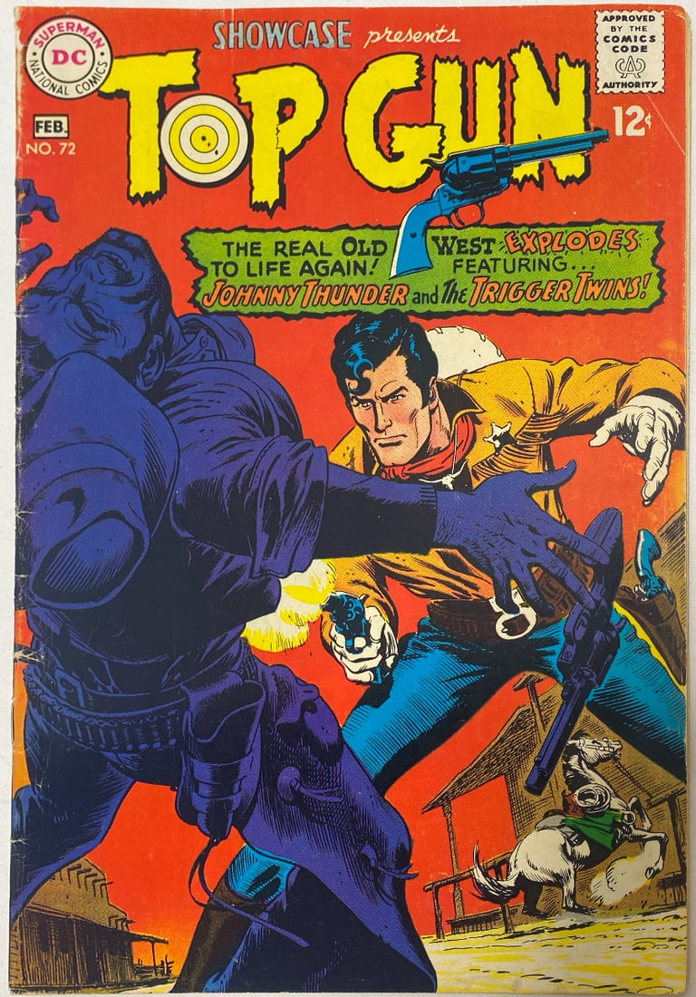 Showcase Presents 72 Top Gun DC Comic Book: 1968, please preview and see all photos for this lot