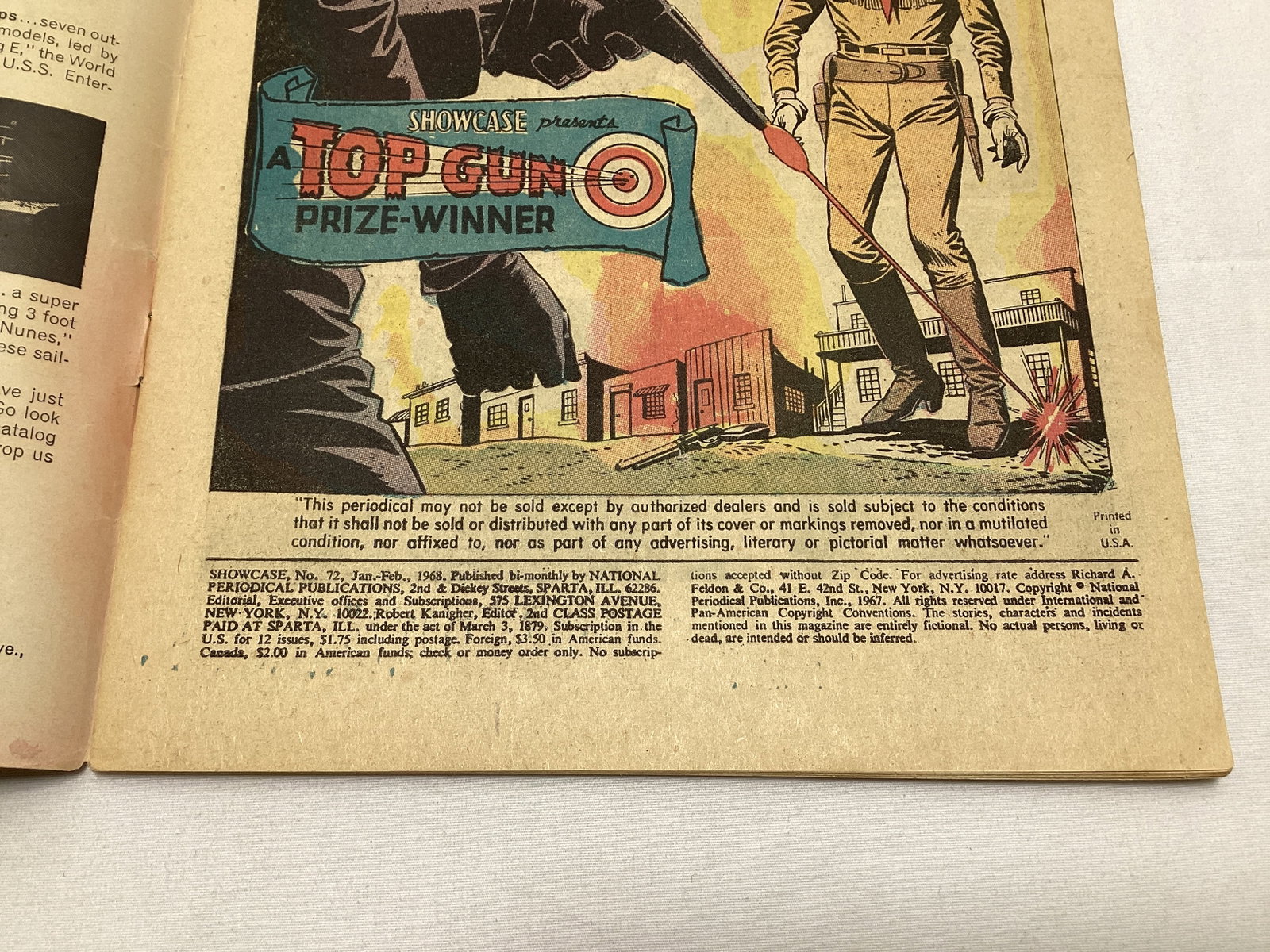 Showcase Presents 72 Top Gun DC Comic Book - 7
