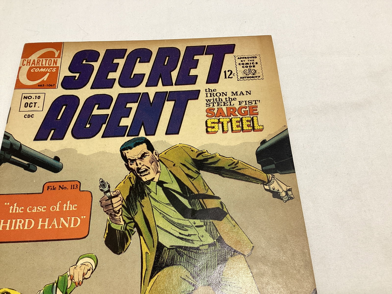 Secret Agent 10 Charlton Comic Book - 3