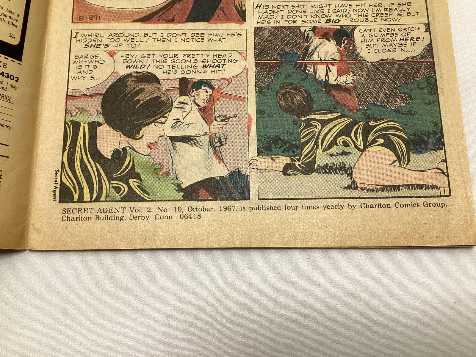 Secret Agent 10 Charlton Comic Book - 7