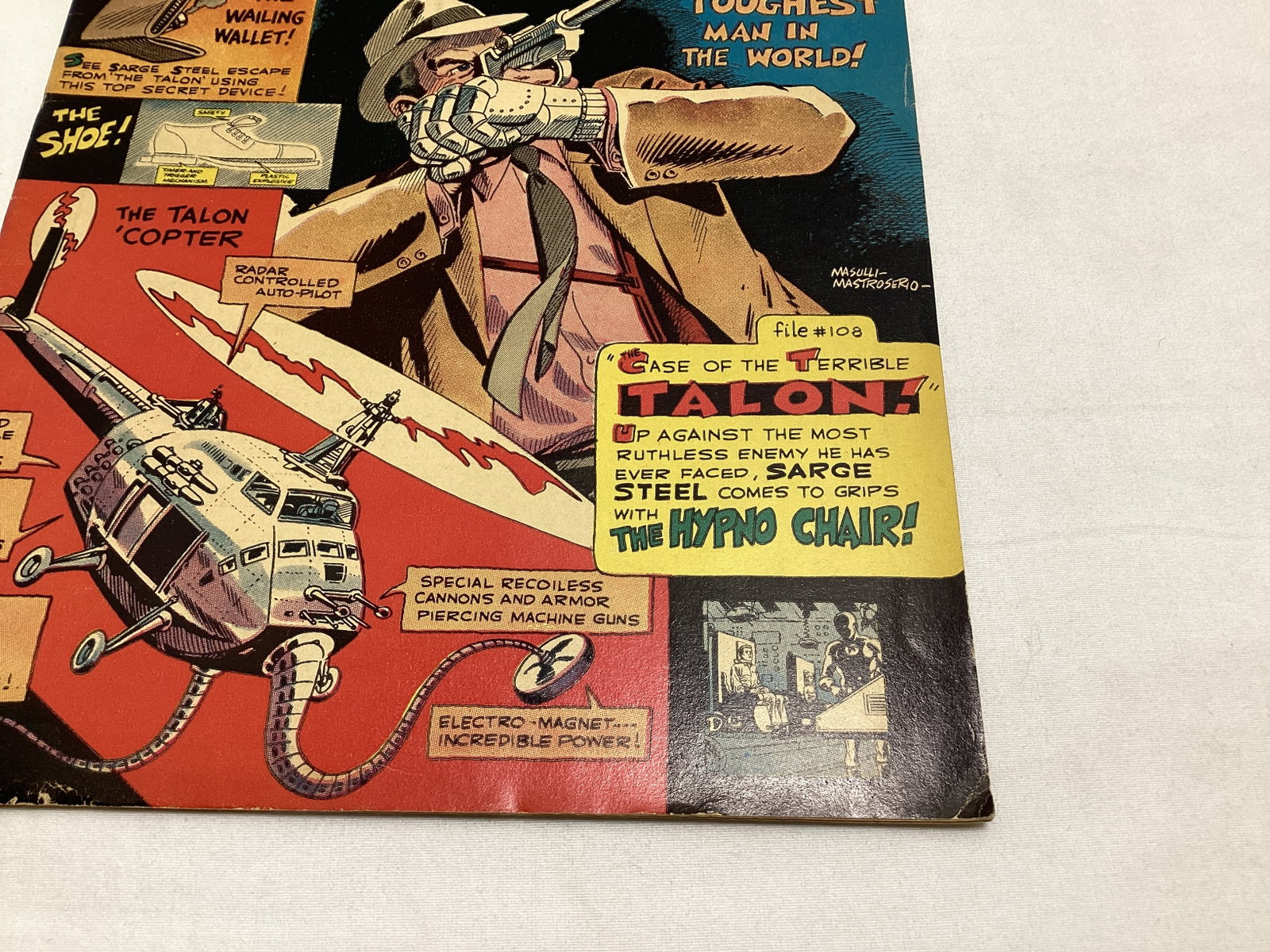 Sarge Steel Special Agent 8 Charlton Comic Book - 5