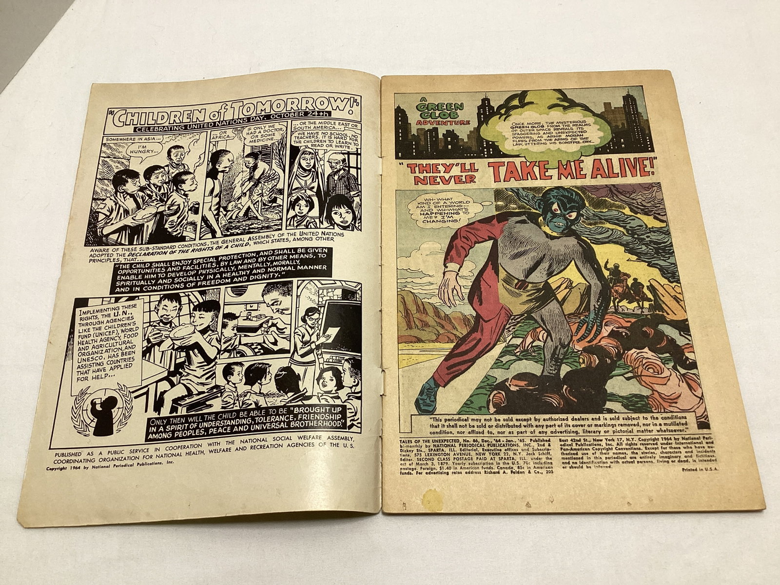 Tales of the Unexpected 86 DC Comic Book - 6
