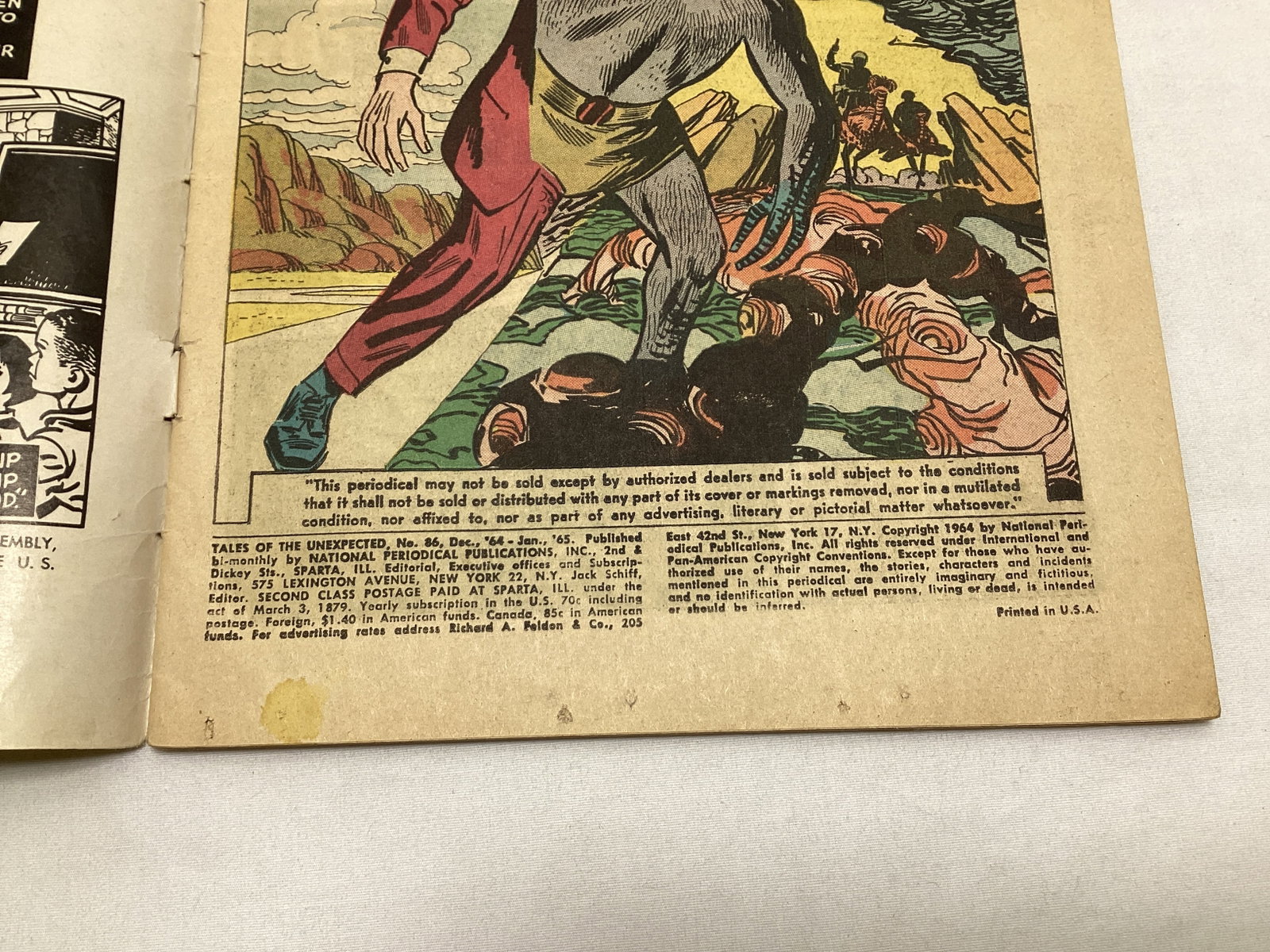 Tales of the Unexpected 86 DC Comic Book - 7