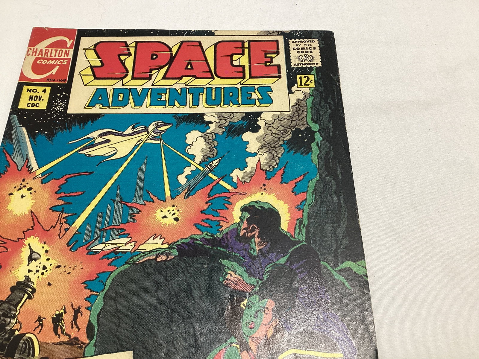 Space Adventures 4 Charlton Comic Book - 3