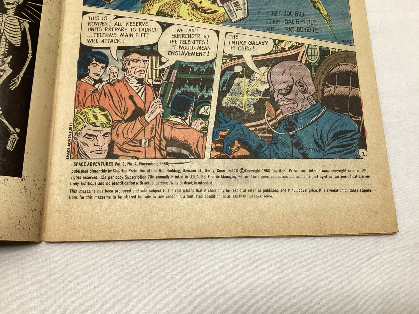 Space Adventures 4 Charlton Comic Book - 7