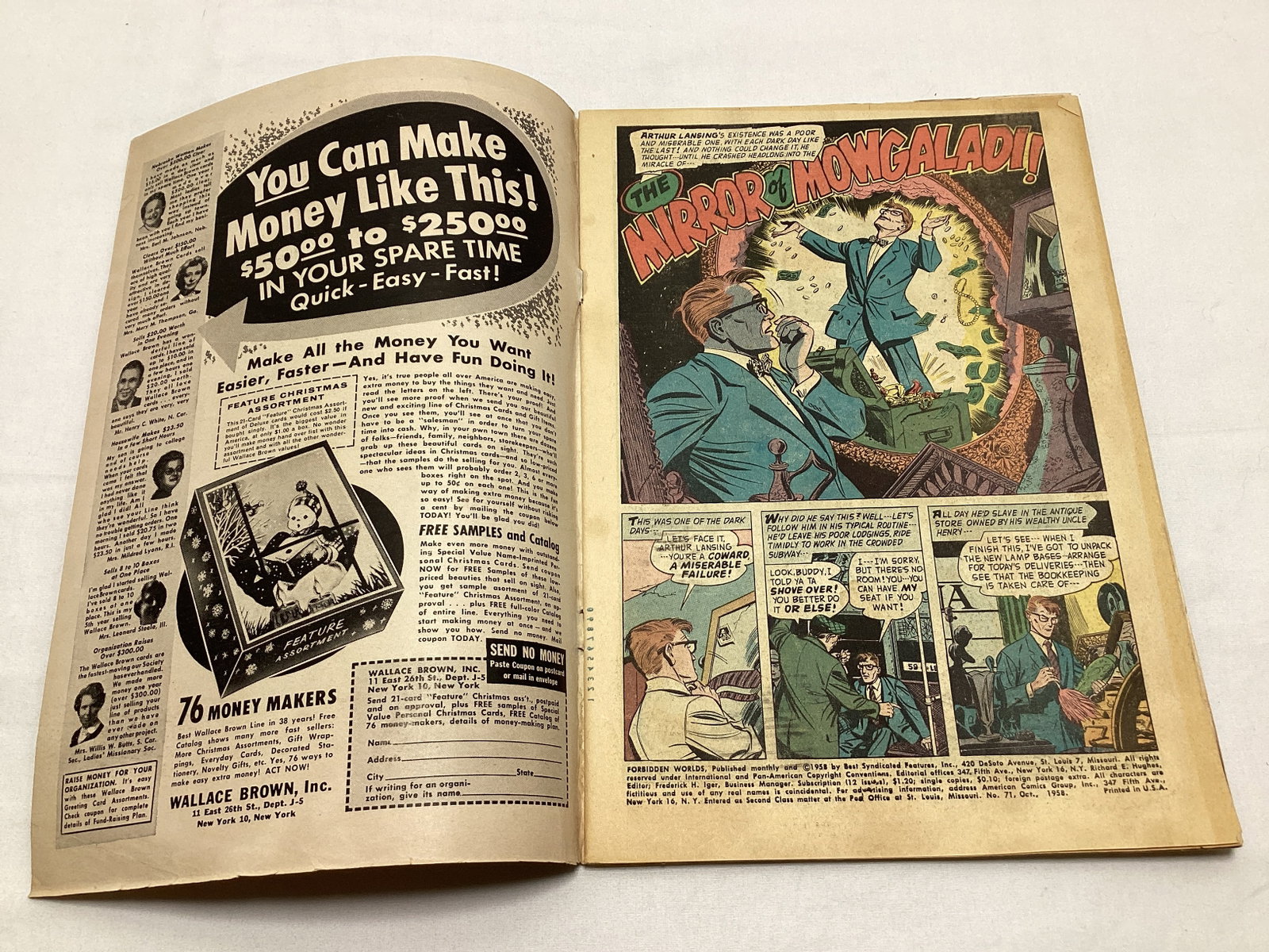 Forbidden Worlds 71 ACG Comic Book - 6
