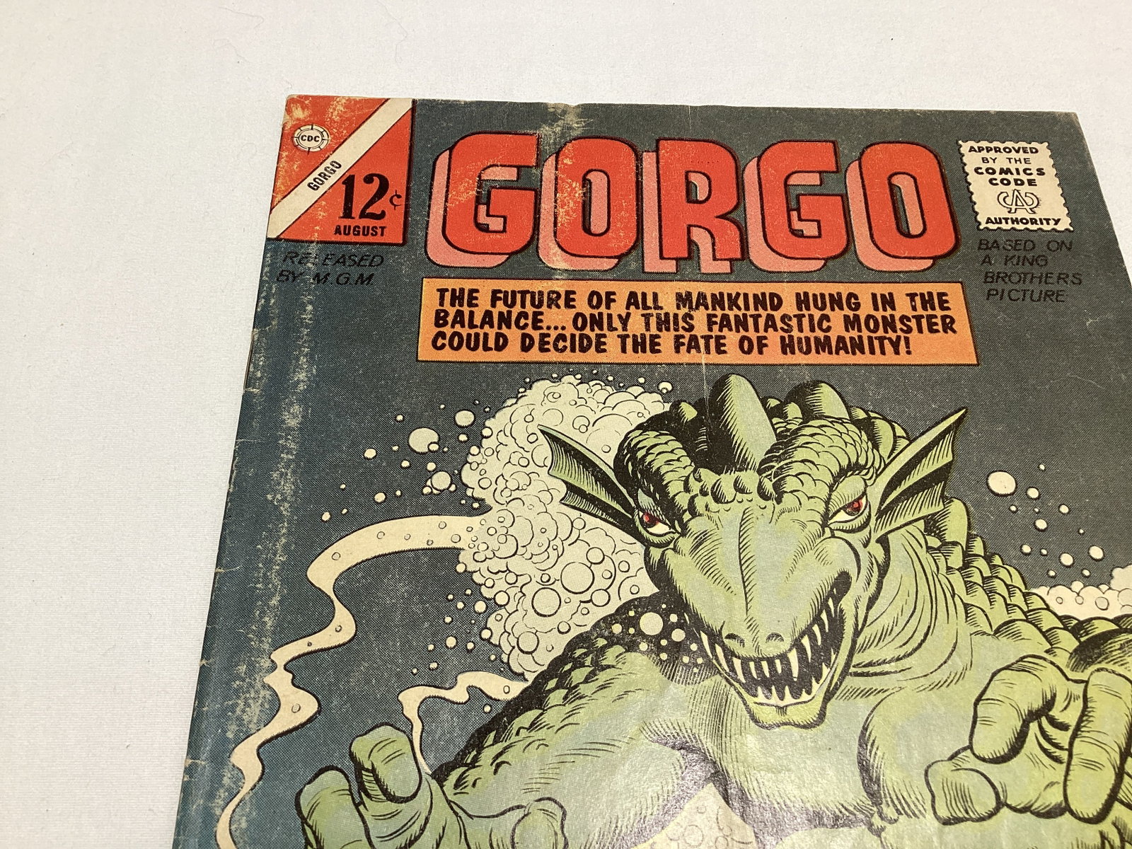 Gorgo 14 Charlton Comic Book - 2