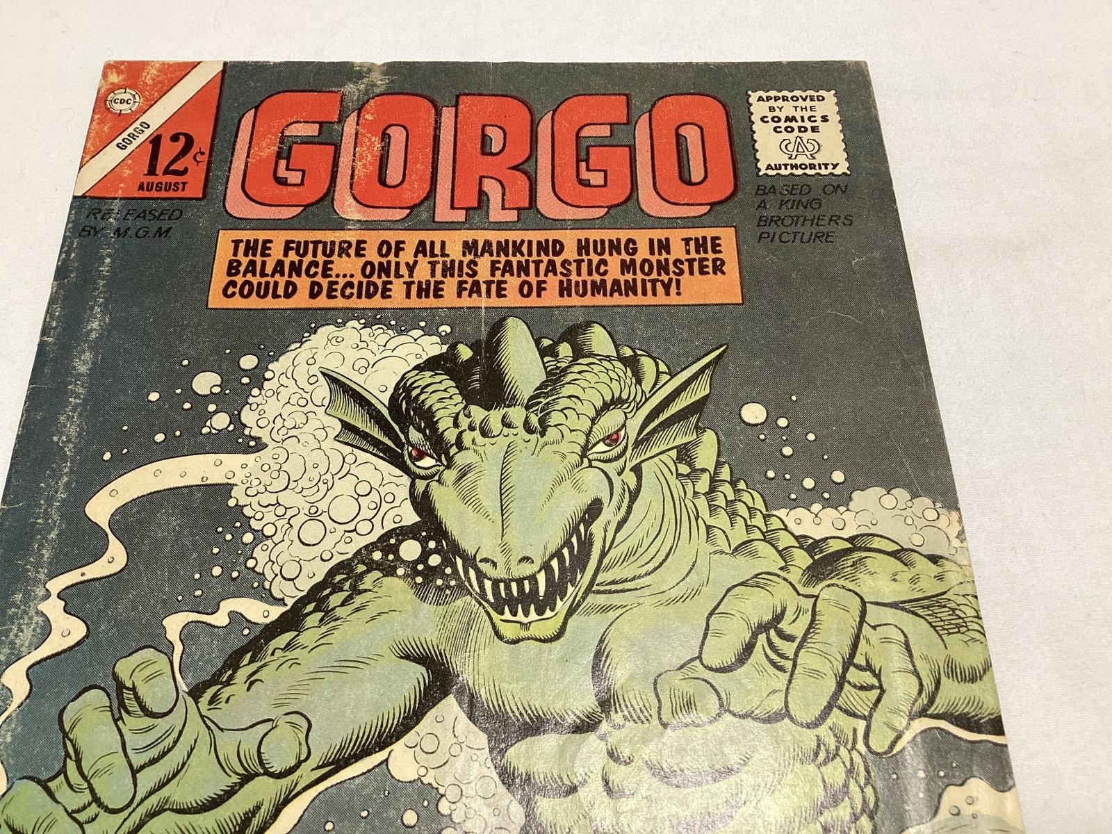 Gorgo 14 Charlton Comic Book - 3