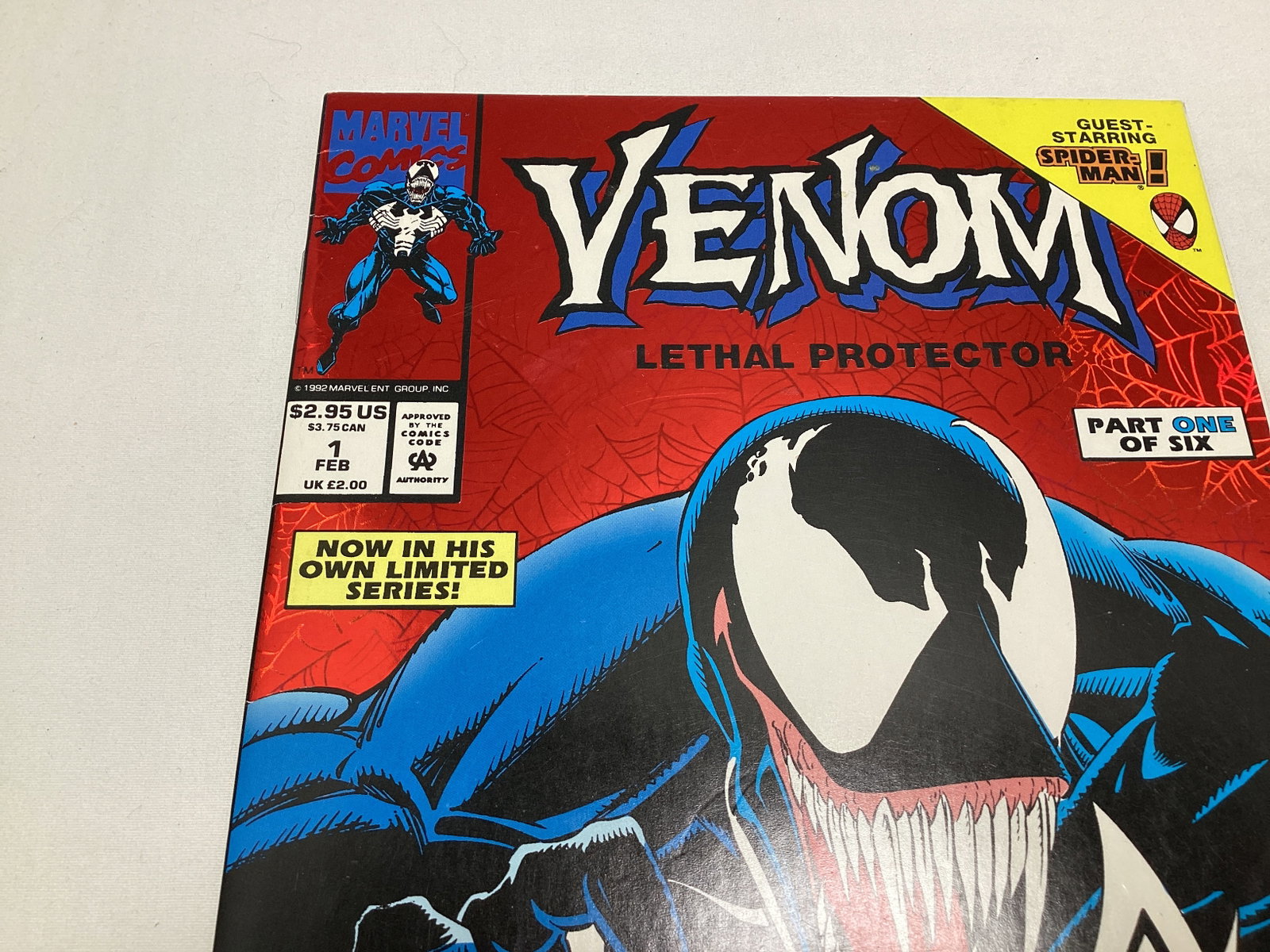 Venom Lethal Protector 1 Marvel Comic Book - 2
