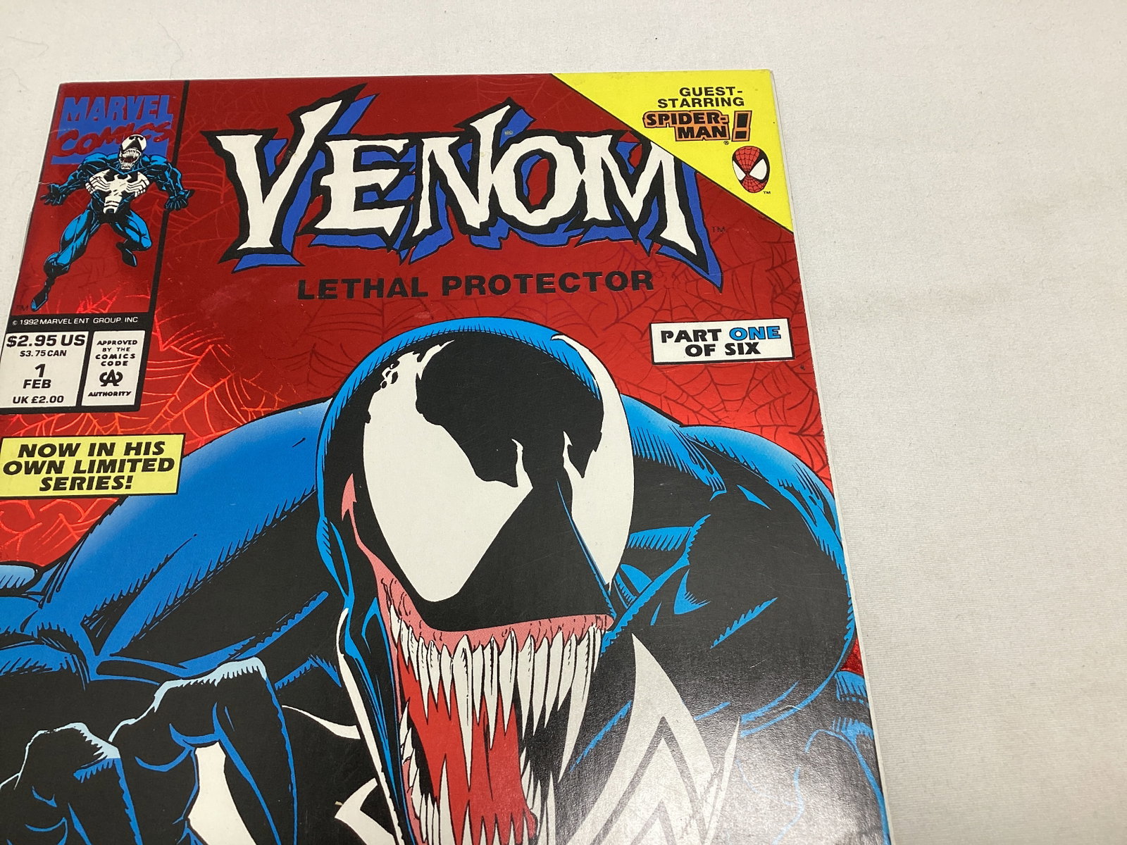 Venom Lethal Protector 1 Marvel Comic Book - 3