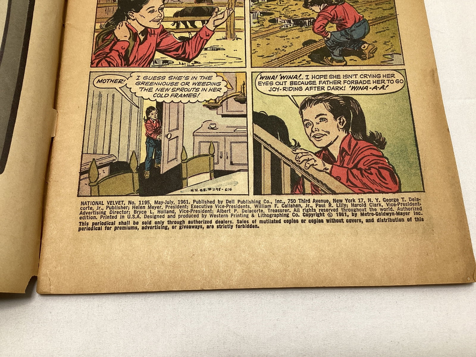 National Velvet 1195 Dell Comic Book - 7