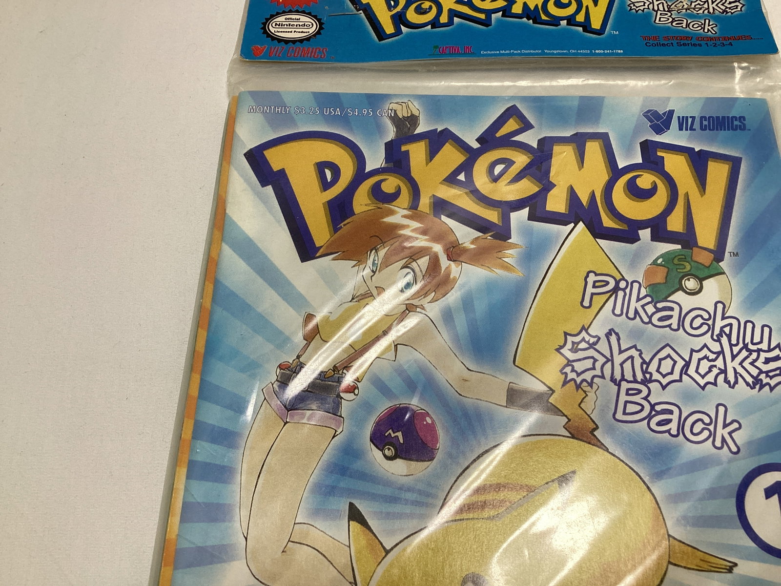 Four Pokémon Viz Comic Books - 3