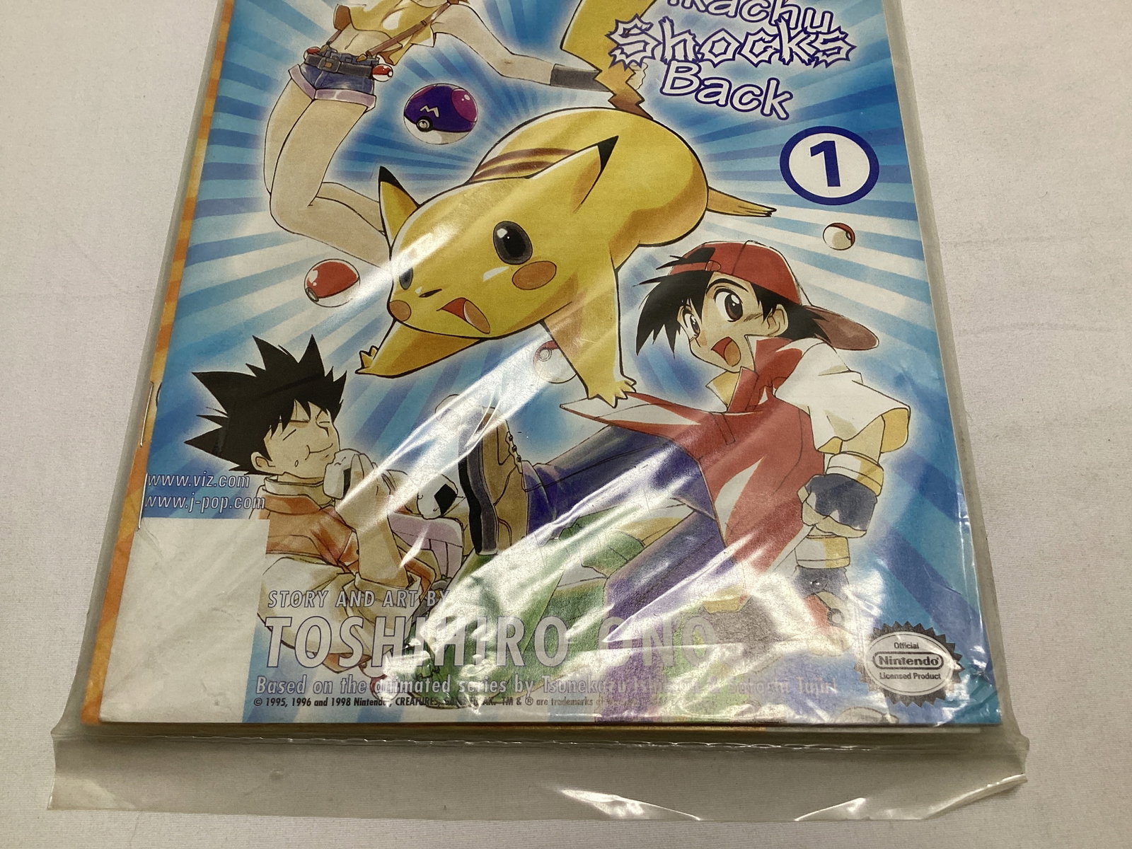 Four Pokémon Viz Comic Books - 5