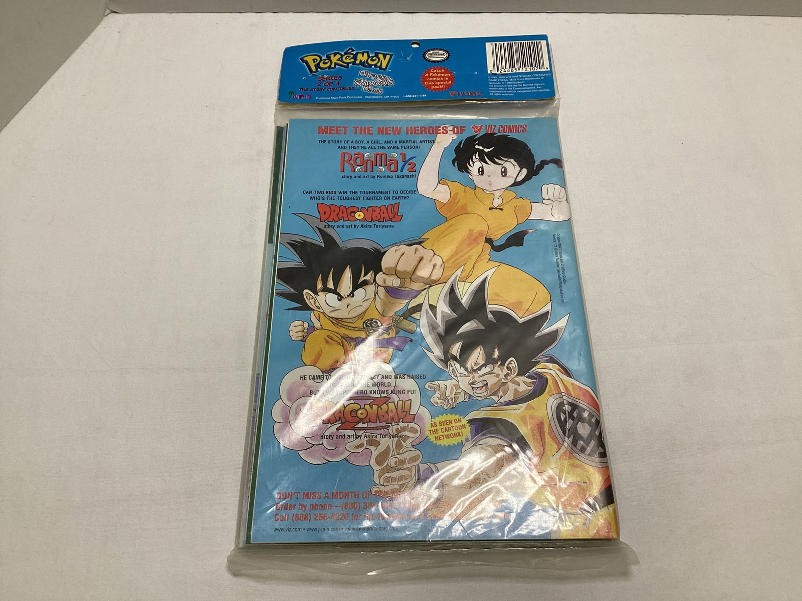 Four Pokémon Viz Comic Books - 6